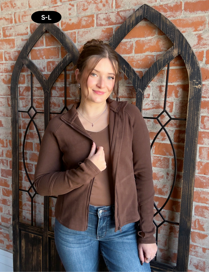For The Comfort Fleece Jacket