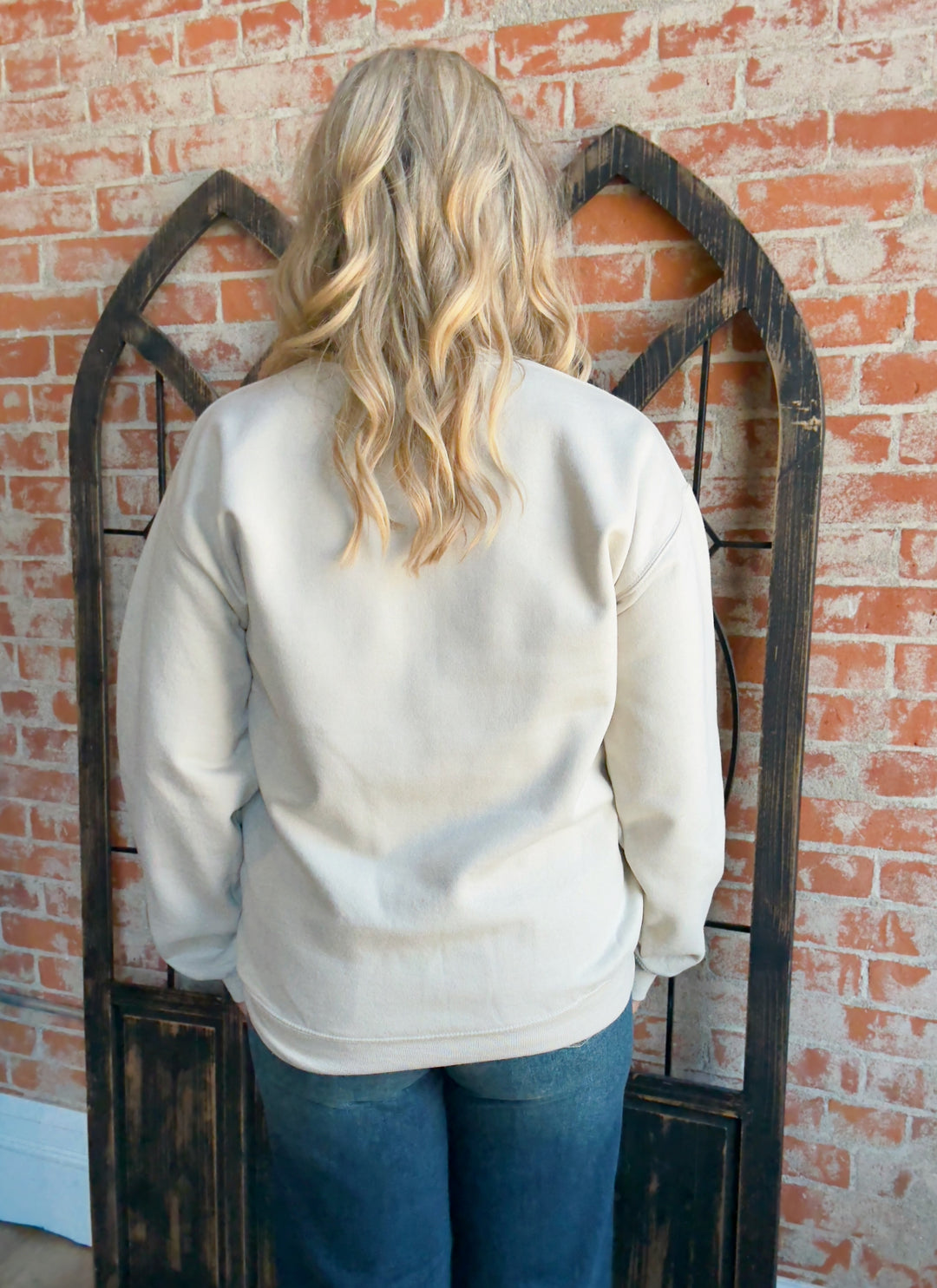 Boho Fall Floral Crewneck
