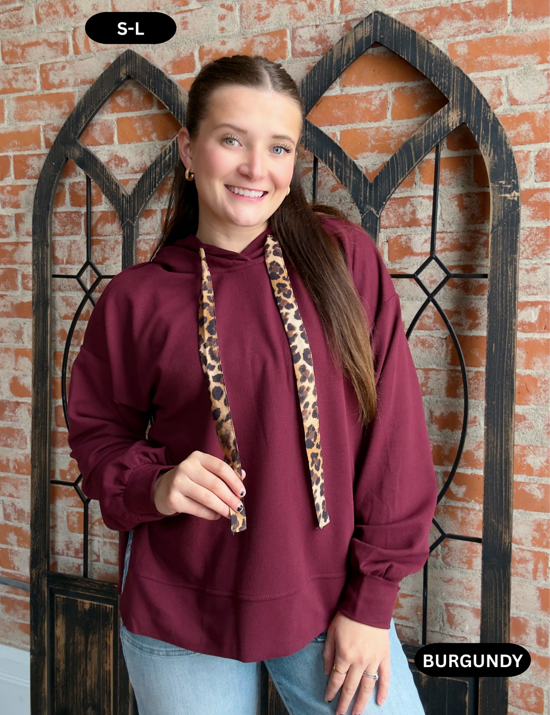 Fiercely Lounging Tunic Hoodie-2 Colors