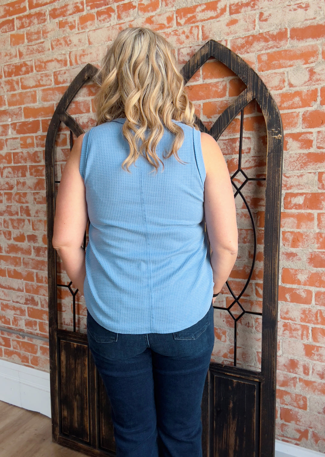 Tried & True Waffle Knit Tank-2 Colors