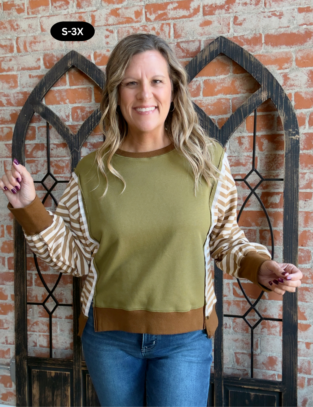 Caramel Apple Color Block