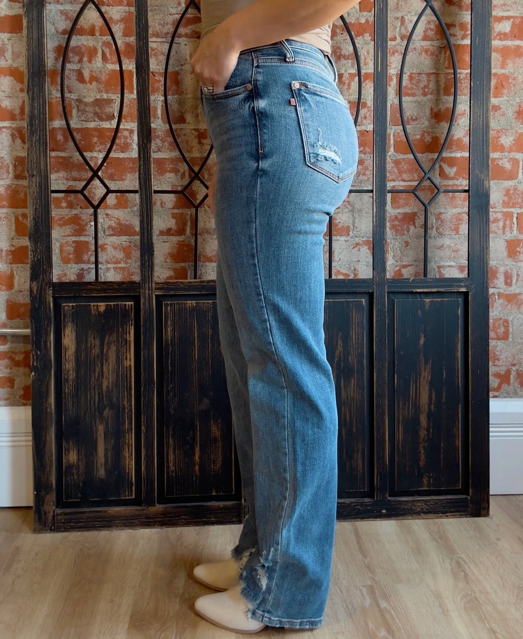 Judy Blue Top Of Mind Straight Leg