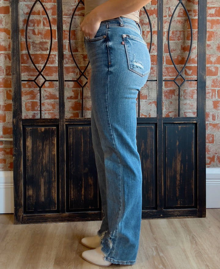Judy Blue Top Of Mind Straight Leg