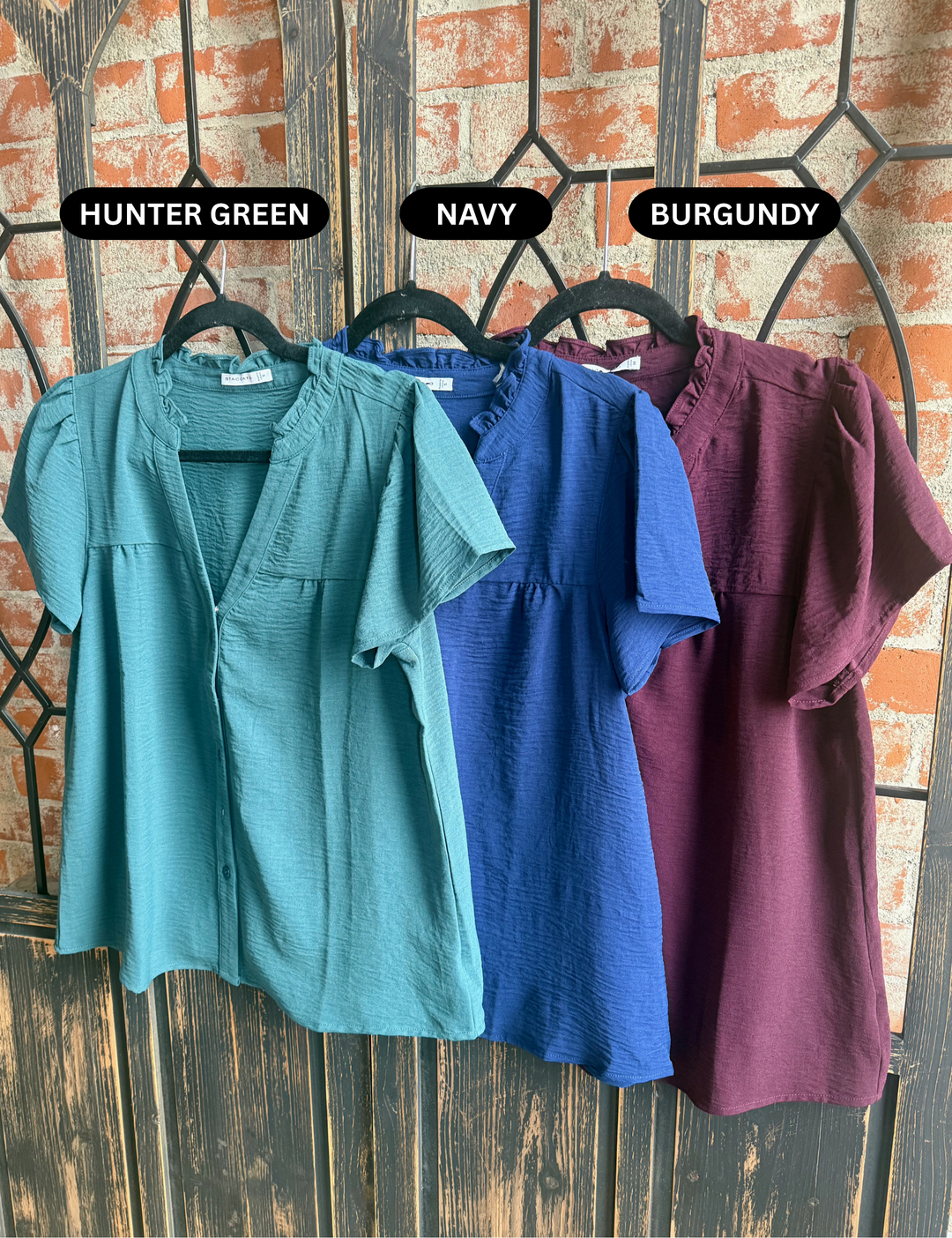 Making History Blouse-Fall Colors