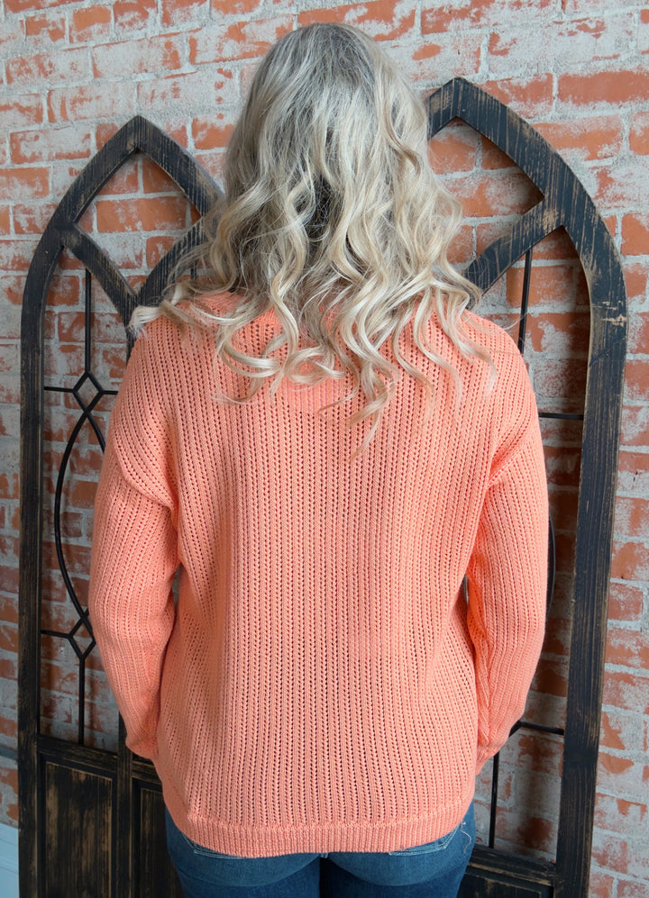 Papaya Punch Sweater