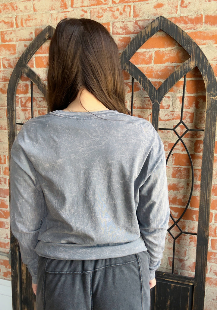 Weekends, Coffee & Camping Washed Long Sleeve