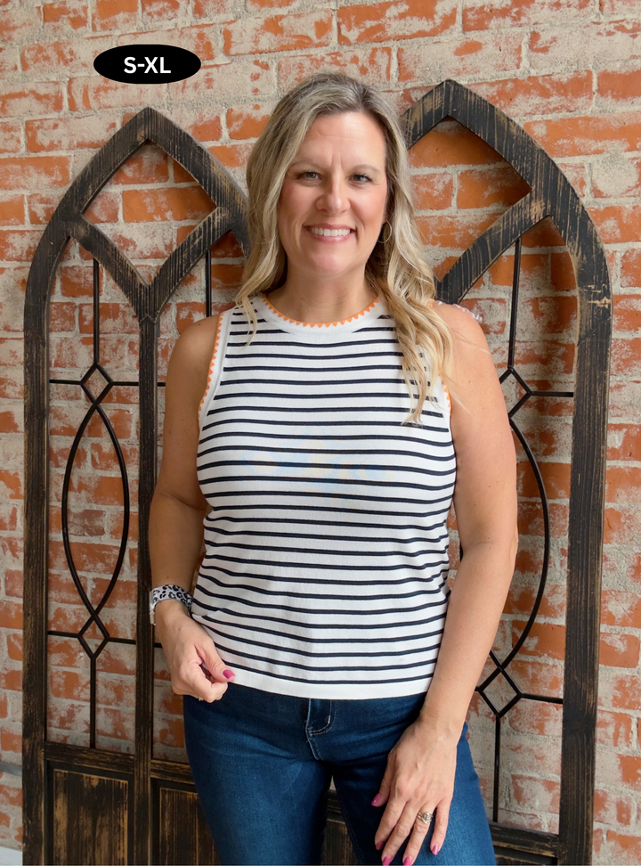 Seeing The Sunshine Stitched Tank