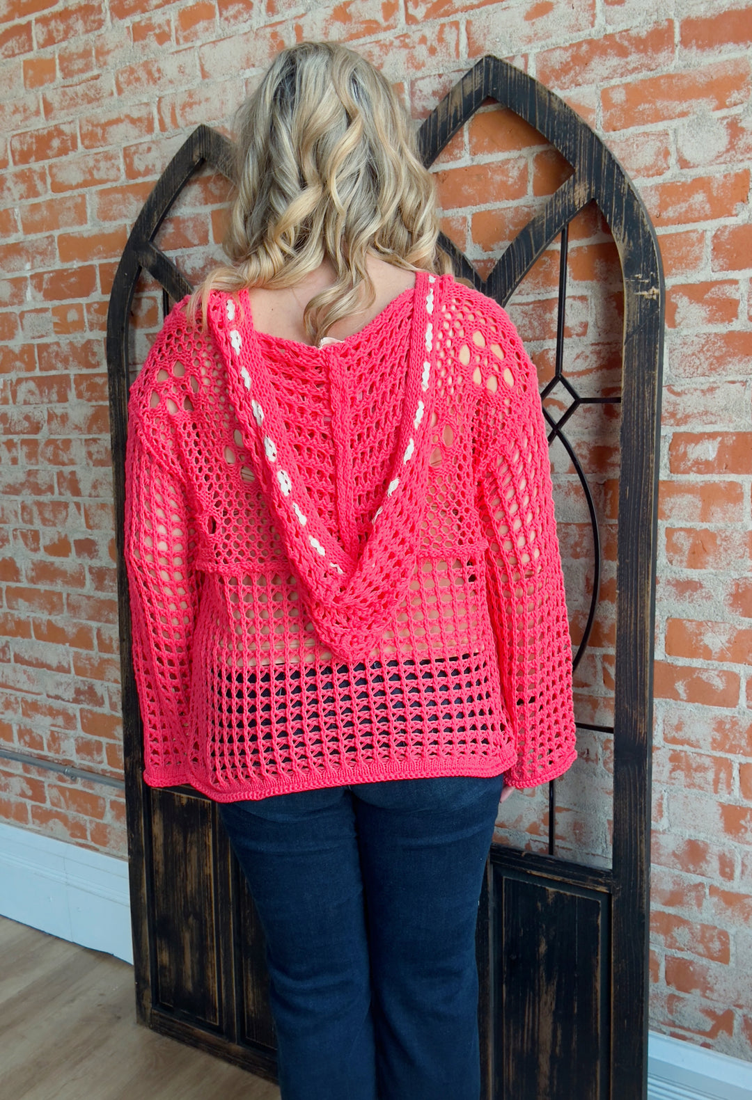 Miss Liberty Crochet Flag Hoodie