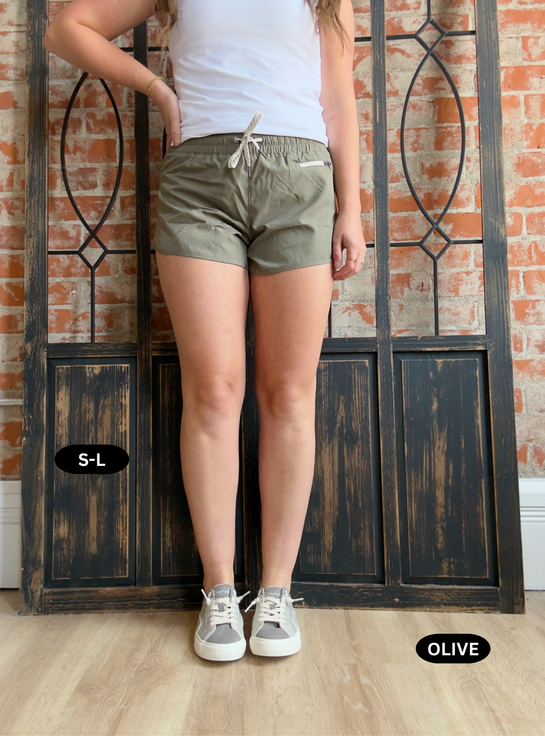 Do It Zip Shorts-2 Colors