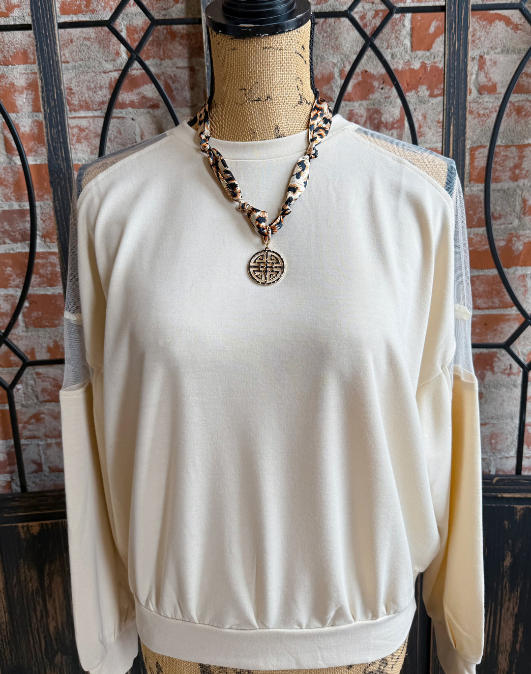 Trending Leopard Scarf Necklace