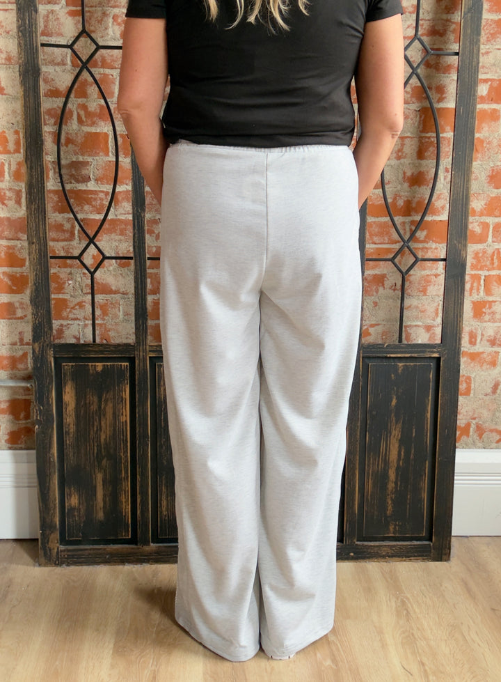 I'm Intrigued Lace Panel Sweat Pant