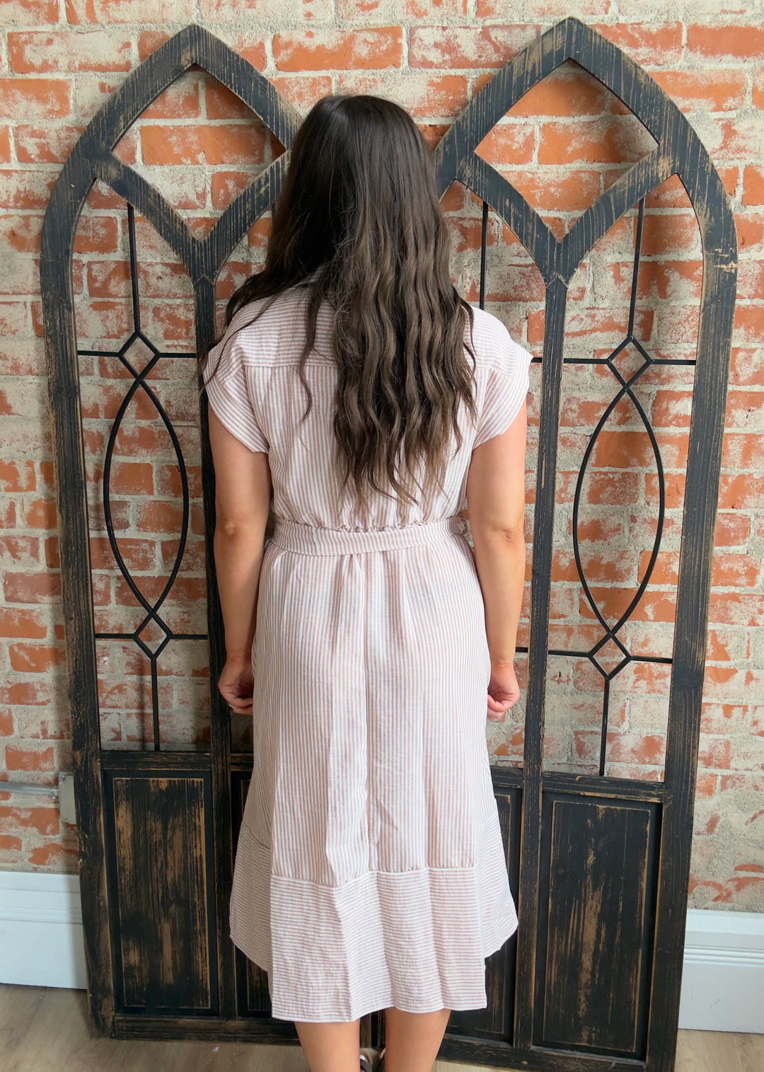 Giving Secrets Away Striped Dress