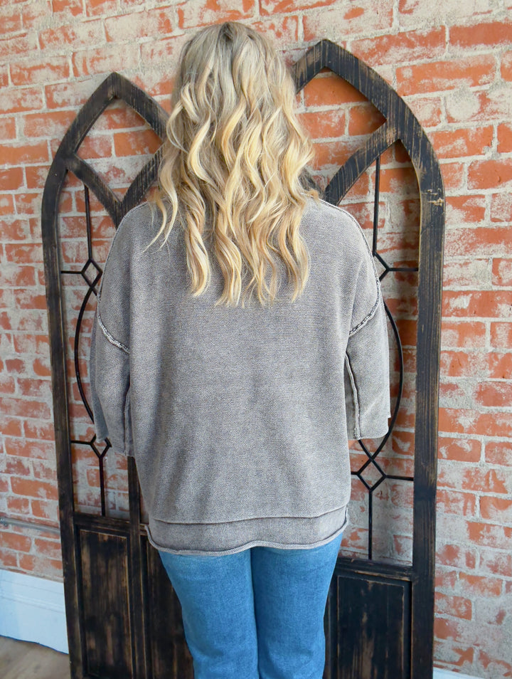It's A Vibe Burnout Sweater