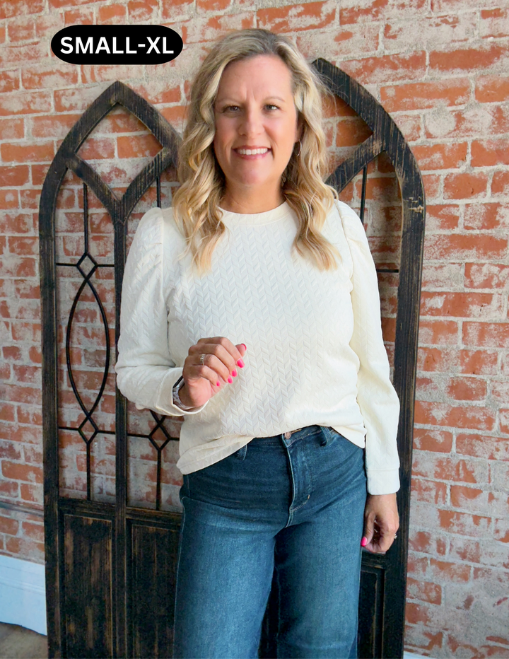 A Good Memory Cable Knit Long Sleeve
