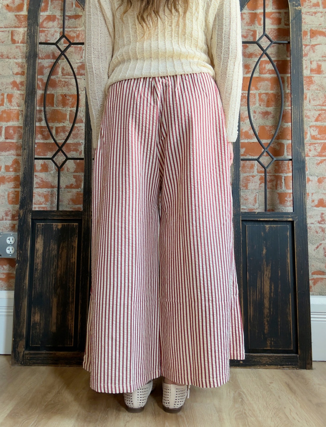 Being Brave Pinstriped Pant