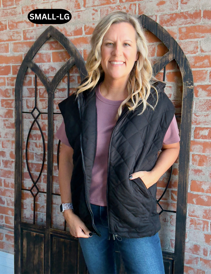 Just For Me Quilted Vest