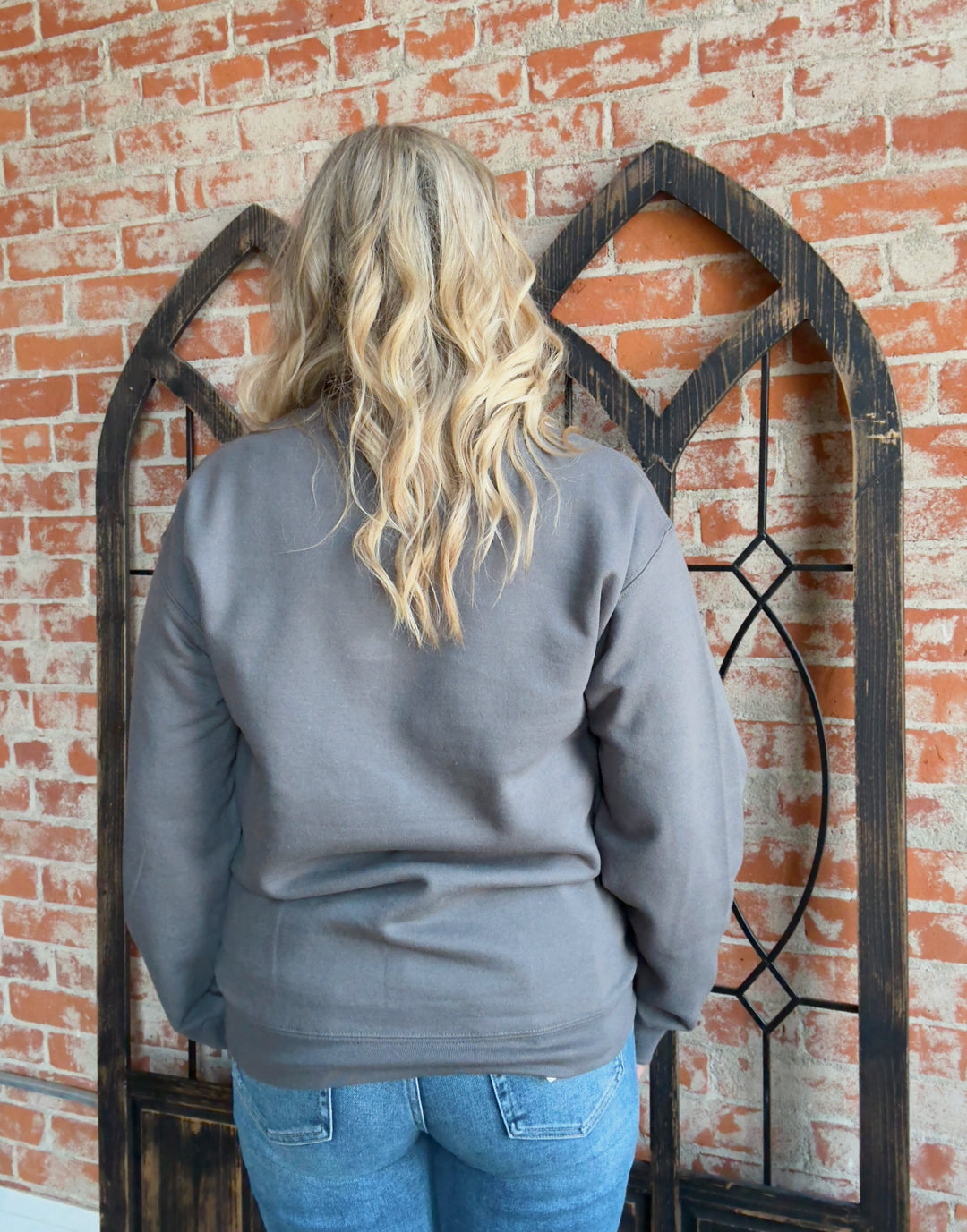 Put A Bow On IT Buckeye Crewneck