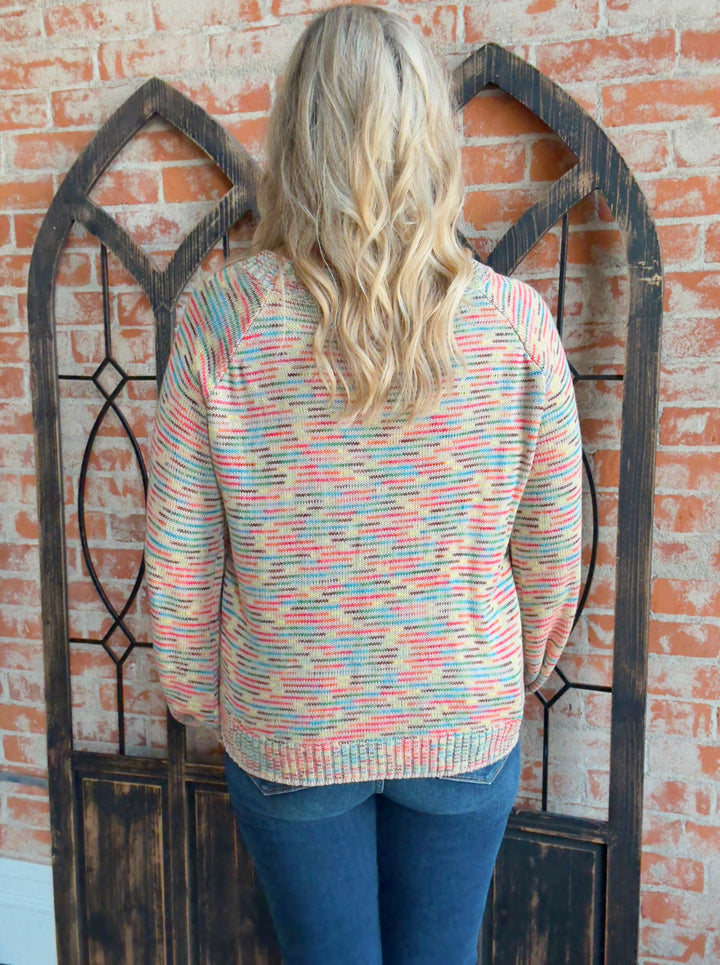 A Colorful Life Sweater