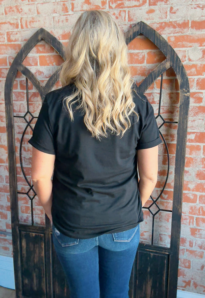 Sequin Candy Cane Tee