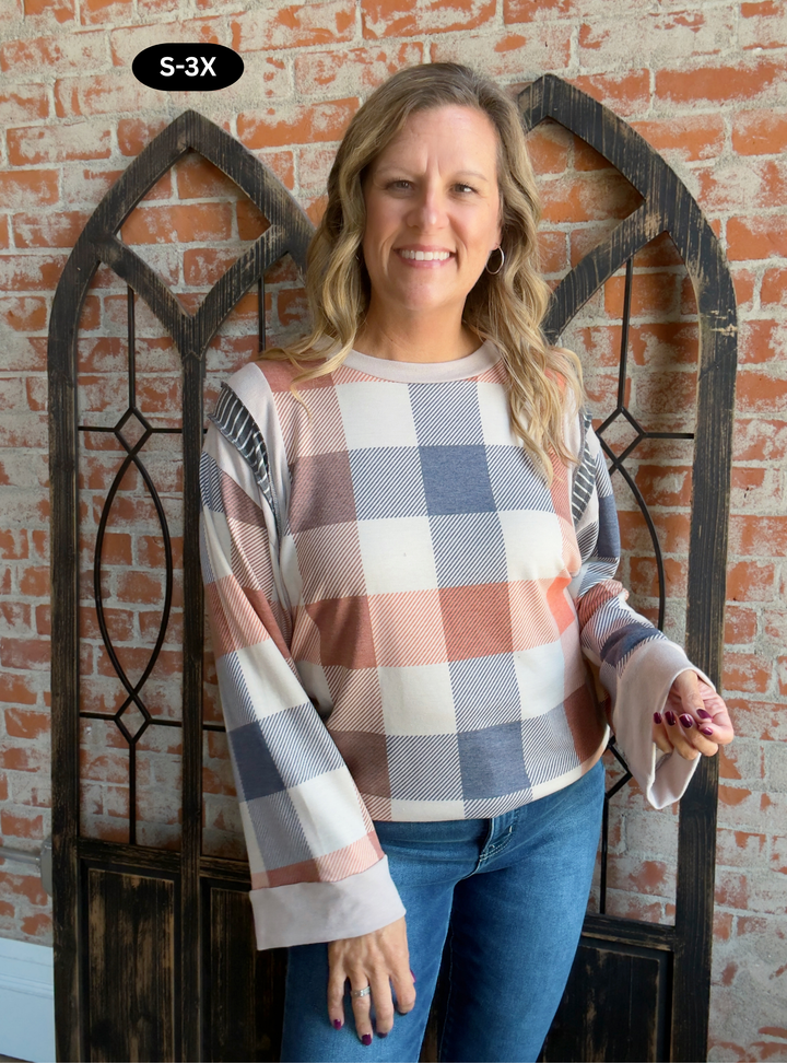 From My Perspective Plaid Long Sleeve