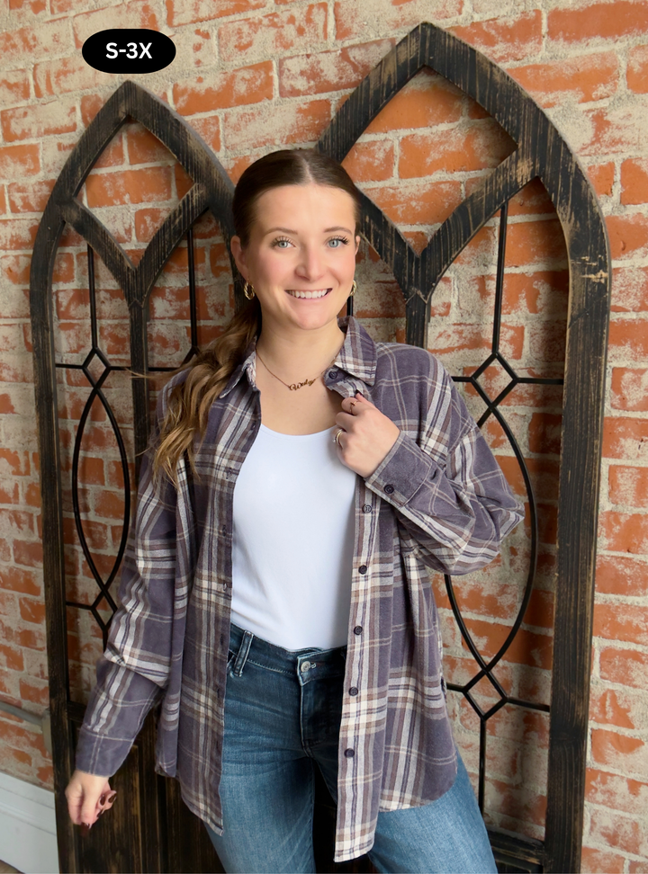 On Purpose Washed Flannel