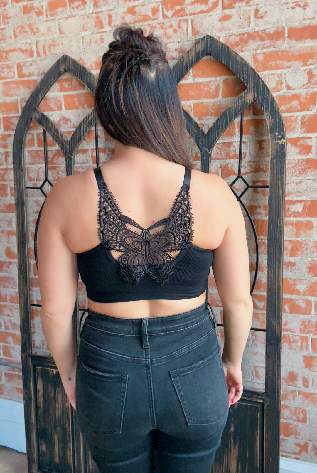 Jady K Butterfly Lace Bralette