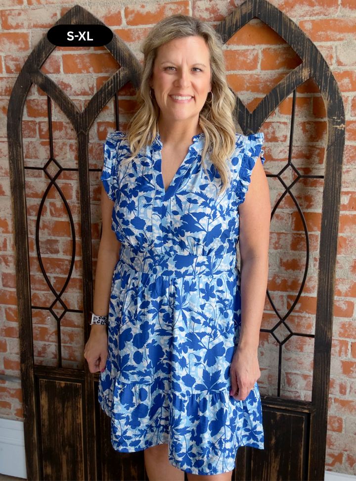 Pretty In Floral Dress