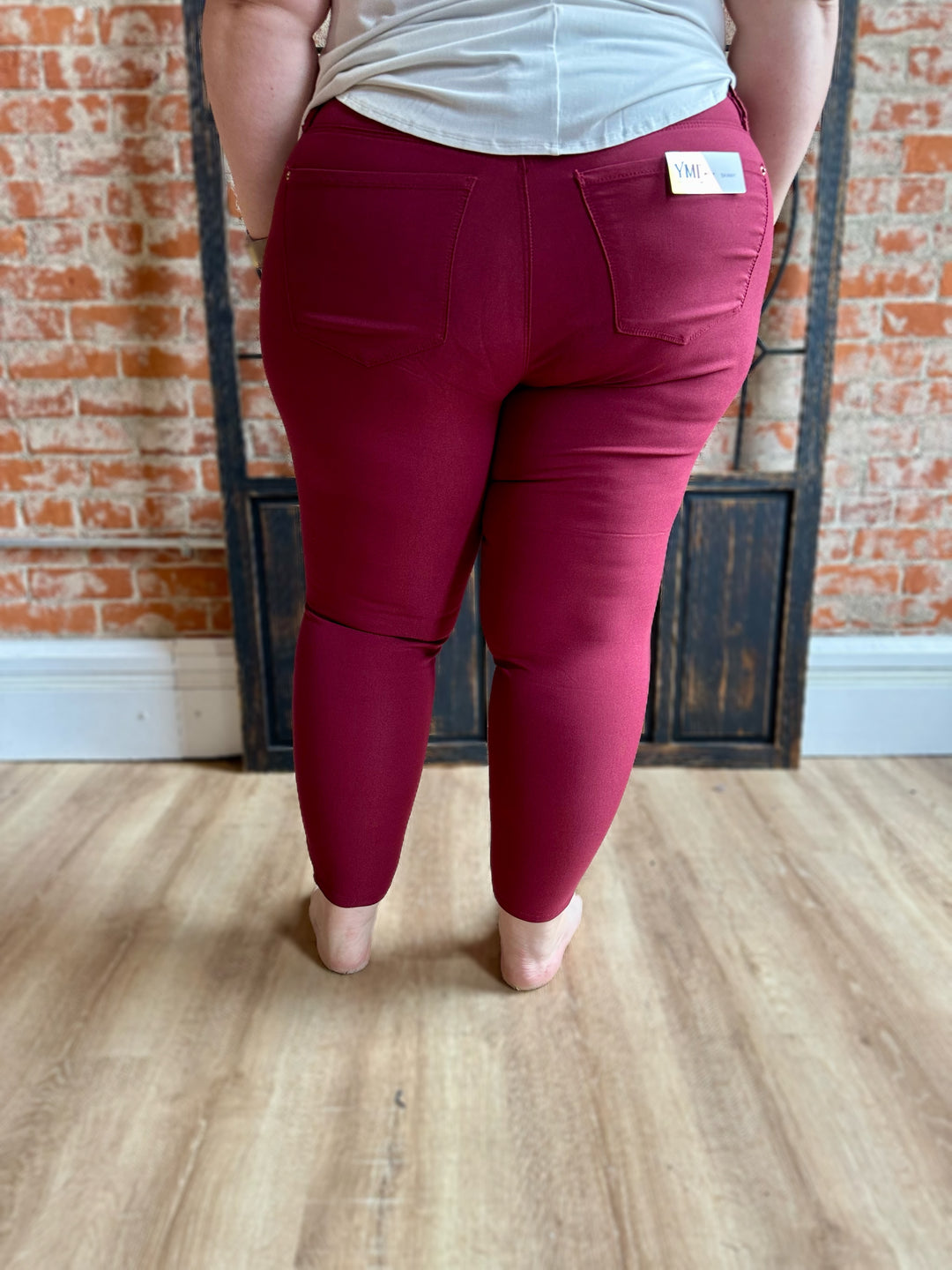 Like Magic Wine Rose Hyperstretch Skinny