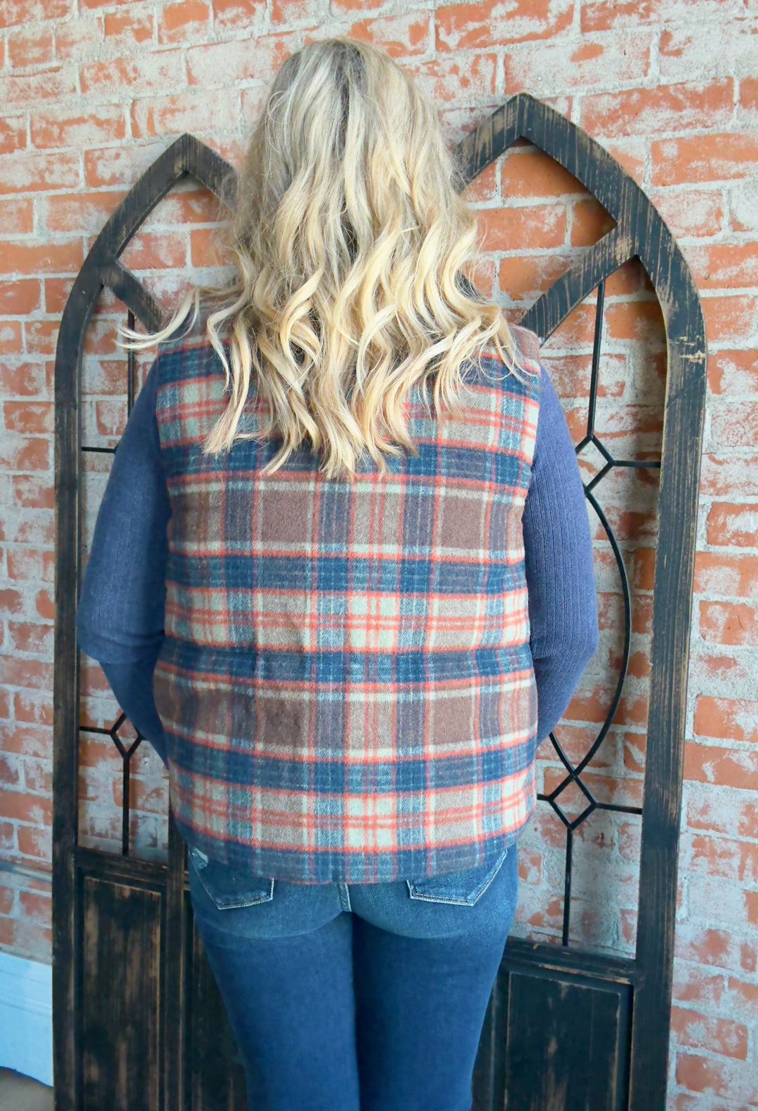 Givin' Fall Vibes Reversible Vest