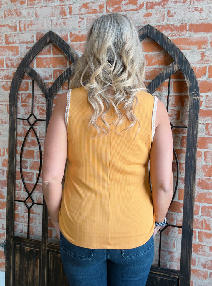 Whisper To Me Stitched Tank-2 Colors