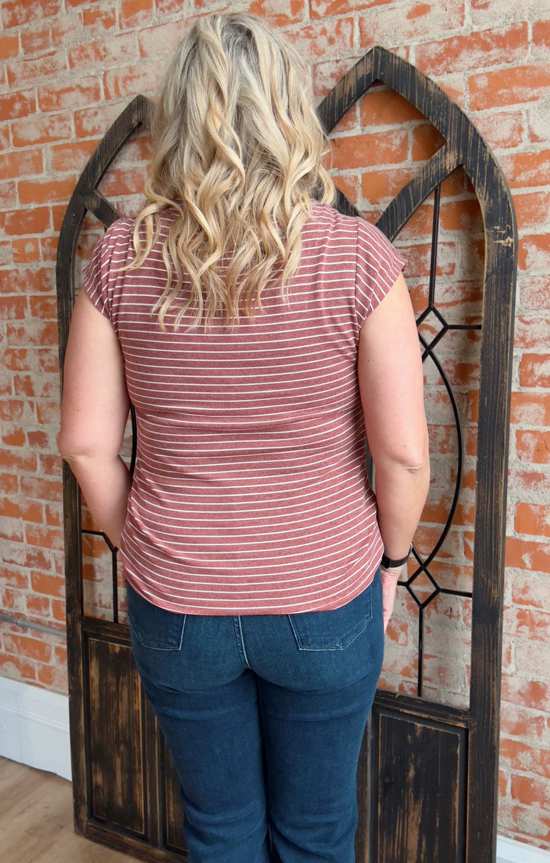 Never Ordinary Striped Tee