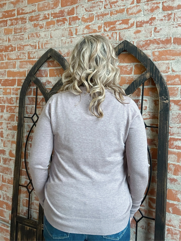 Search For You Mocha Sweater