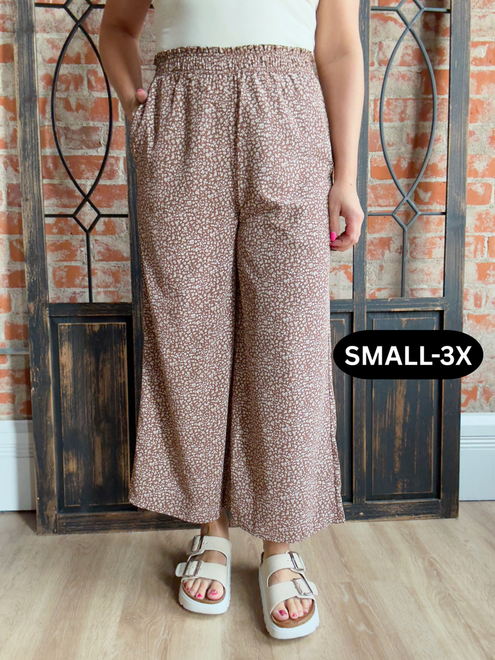 Bring The Heat Floral Pants