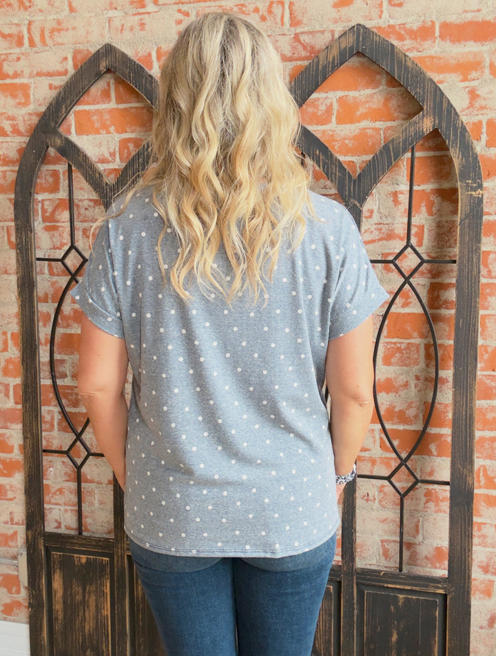 Can't Get Enough Polka Dot Tee