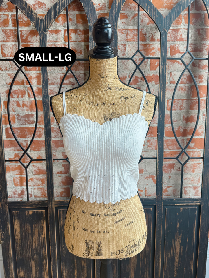 Show Your Romantic Side Bralette-Ivory