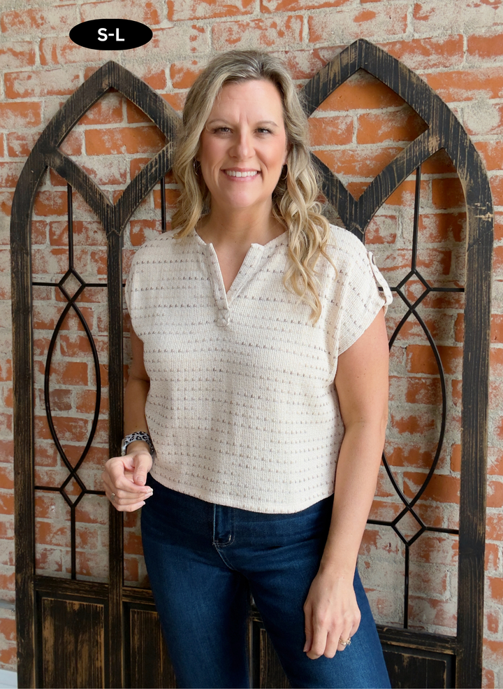 Sing Your Praise Knit Blouse