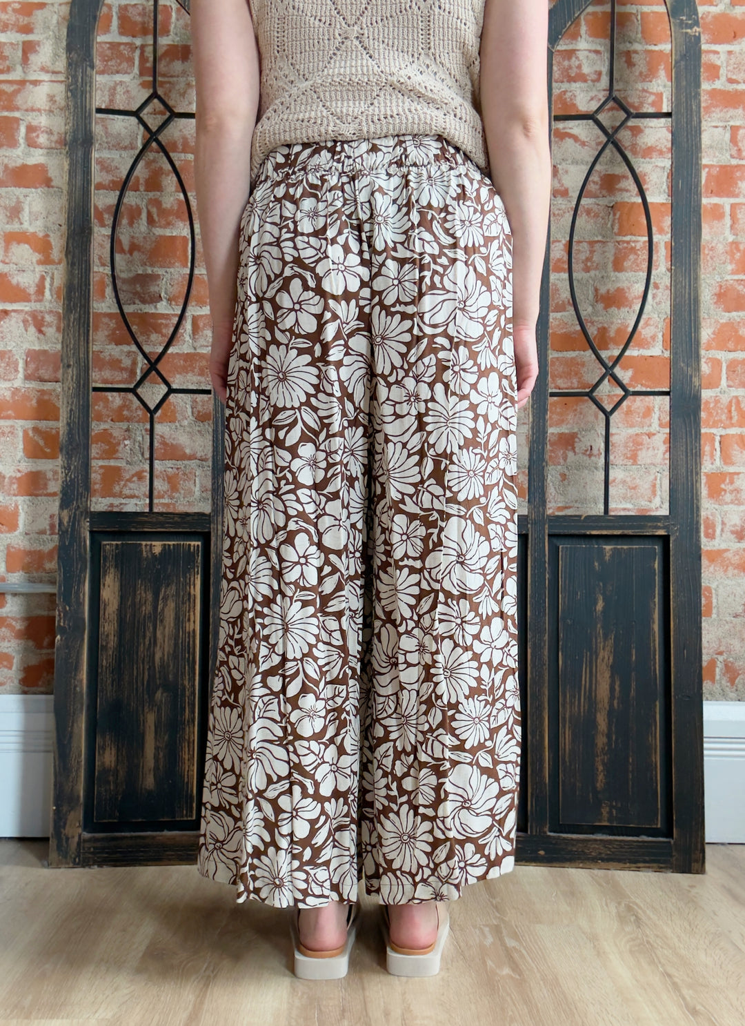 Ease Your Mind Floral Pants