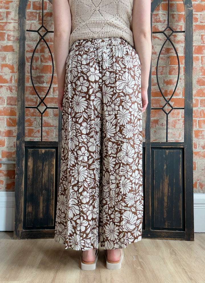 Ease Your Mind Floral Pants