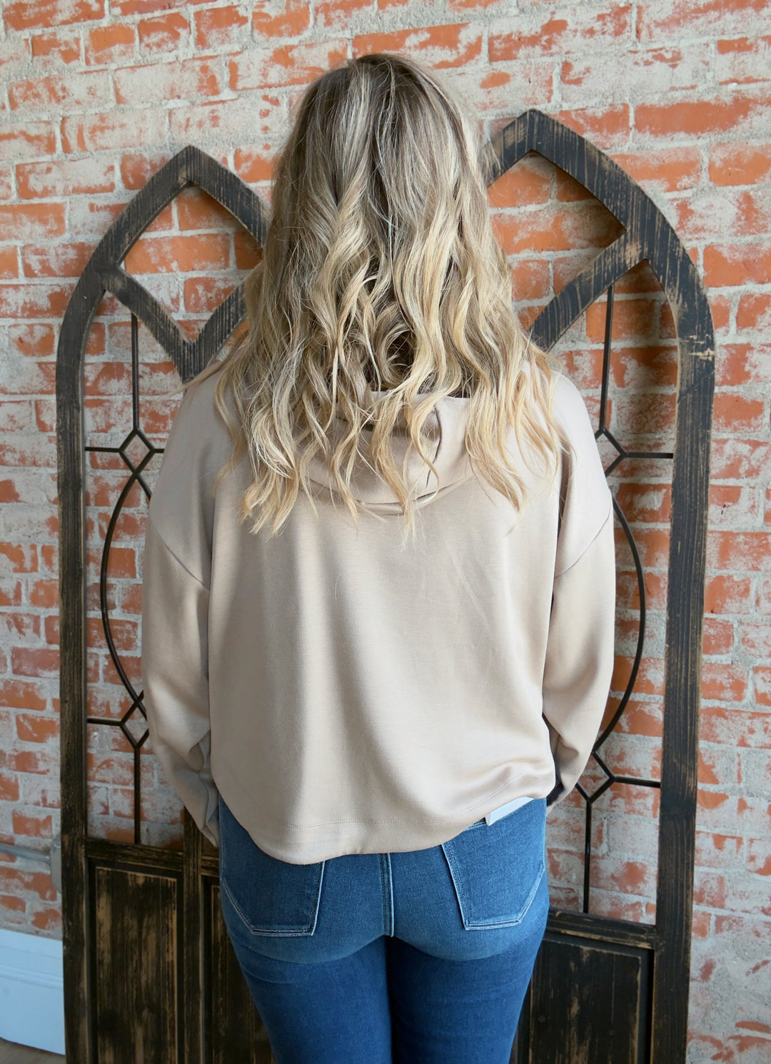 Come Right Back Scuba Hoodie-Mocha