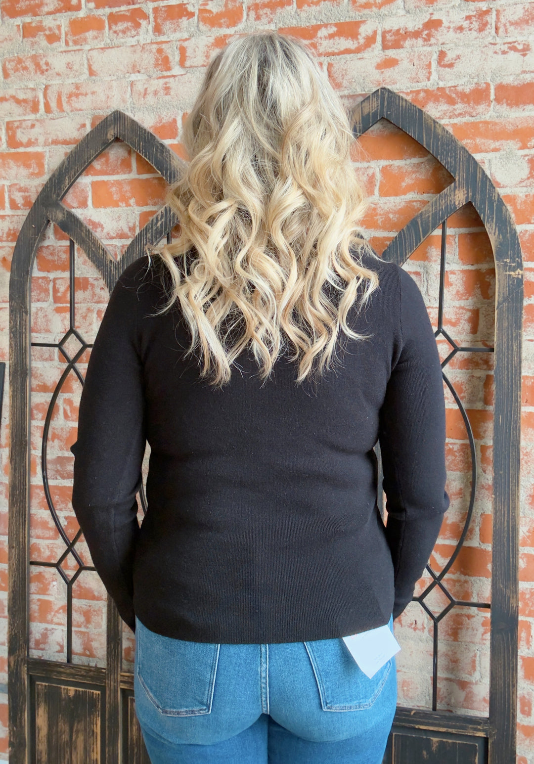 Worth It Scalloped Long Sleeve-2 Colors