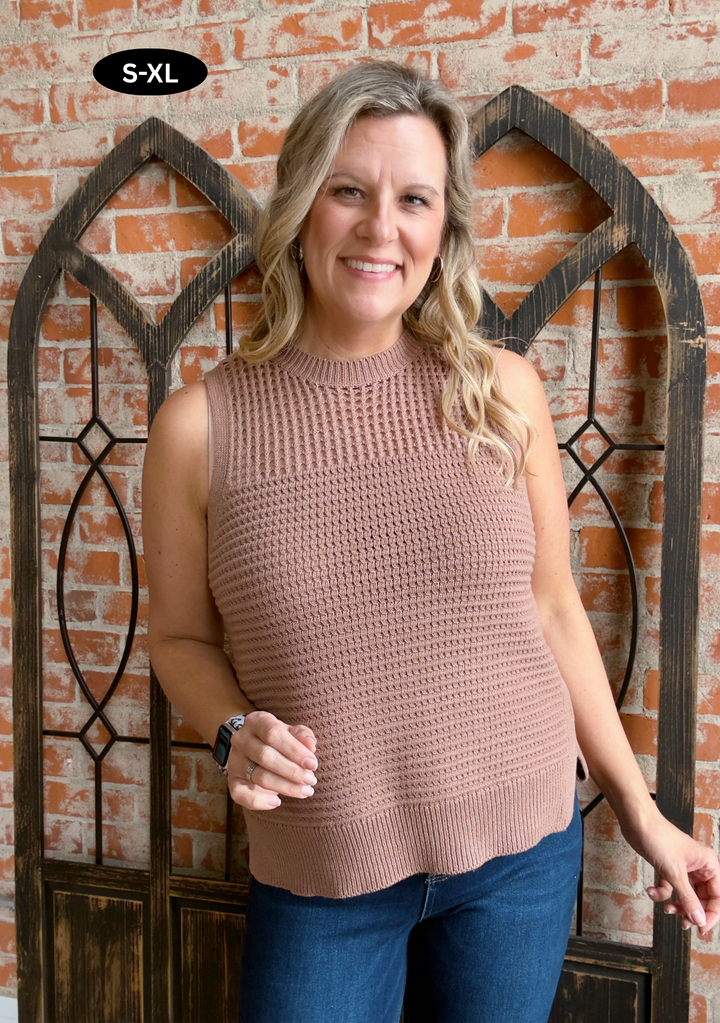 Don't Let It Pass Sweater Tank