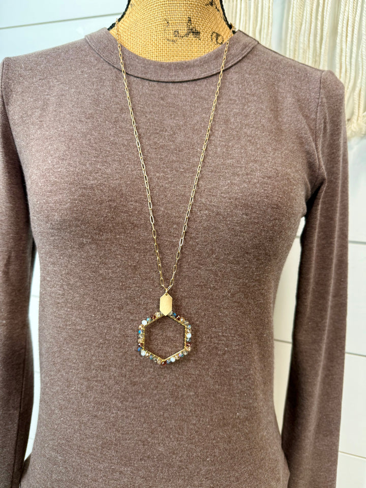 Dutch Multi Beaded Pendant