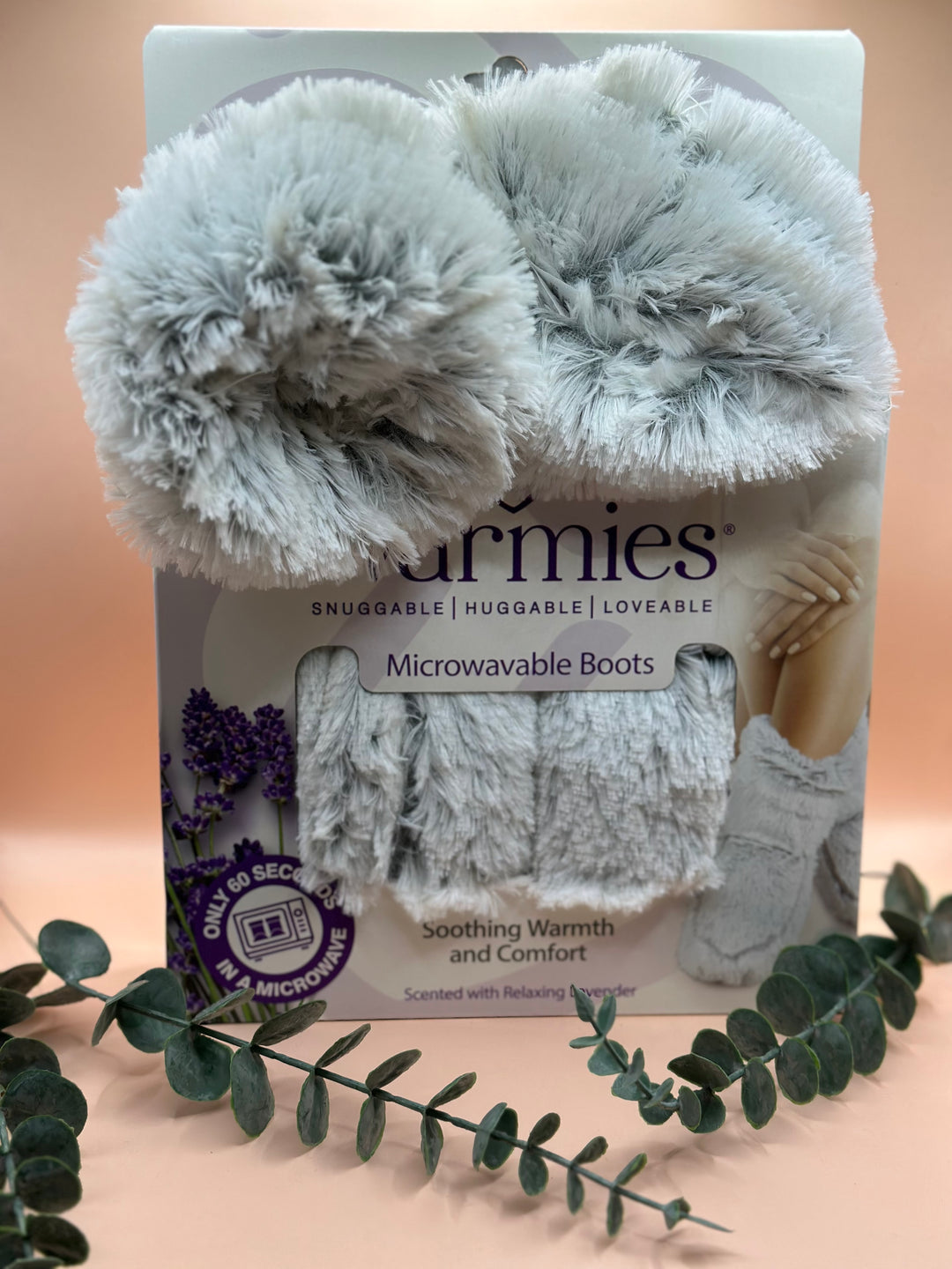 Warmies Marshmallow Booties-2 Colors