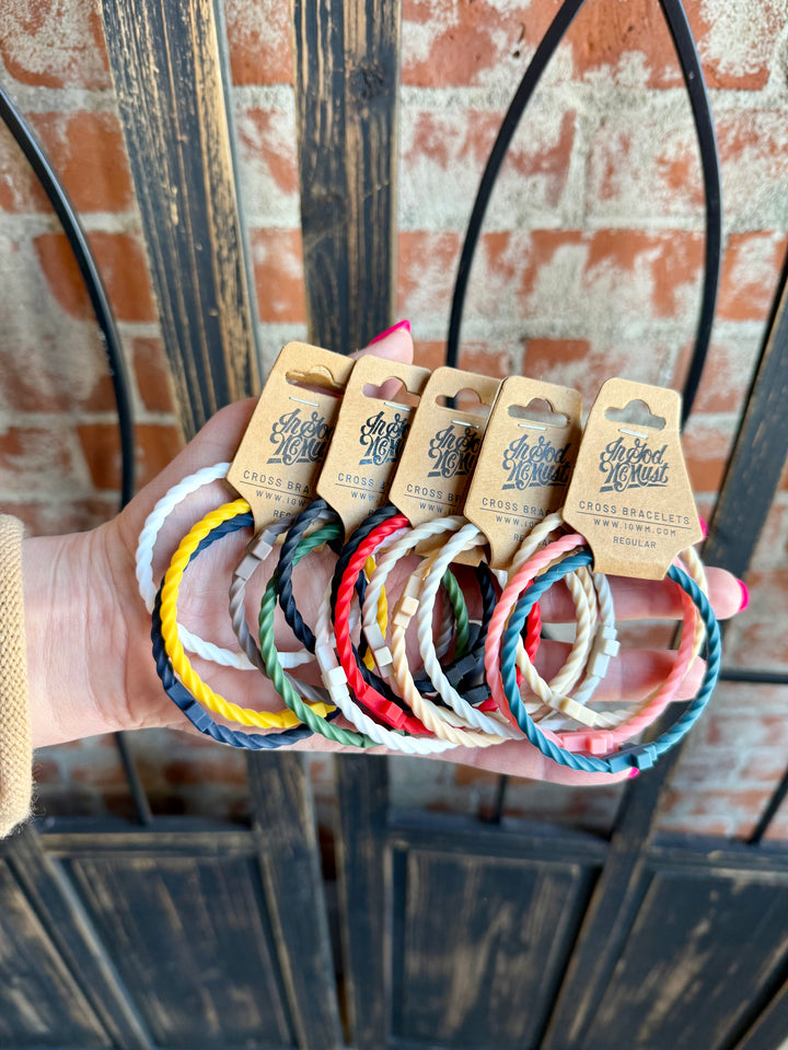 In God We Must Silicone Bracelets