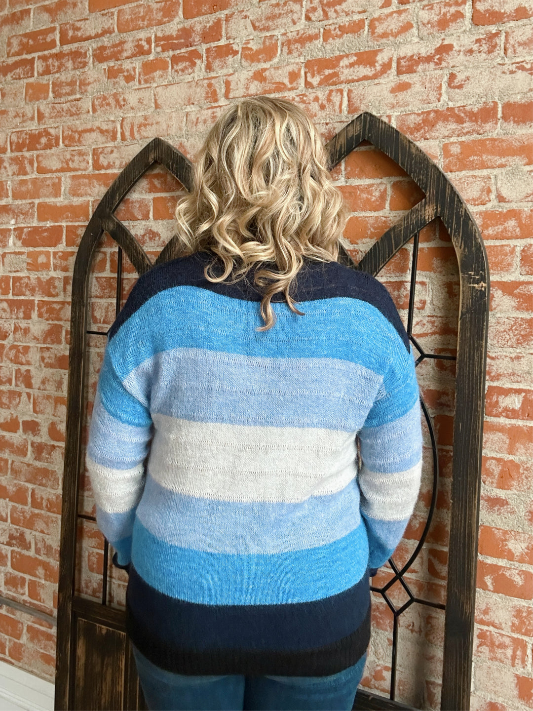 The Winter Blues Sweater