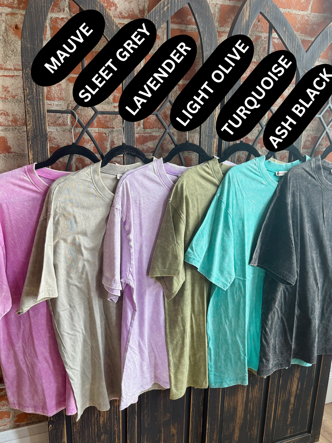 A Second Chance Oversized Tee-6 Colors