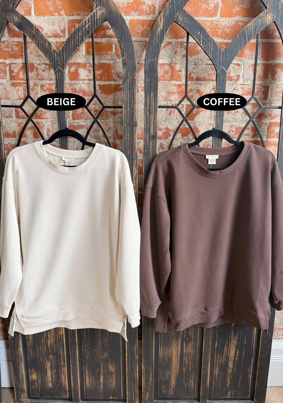 You've Got This Luxe Pullover-Brown Tones