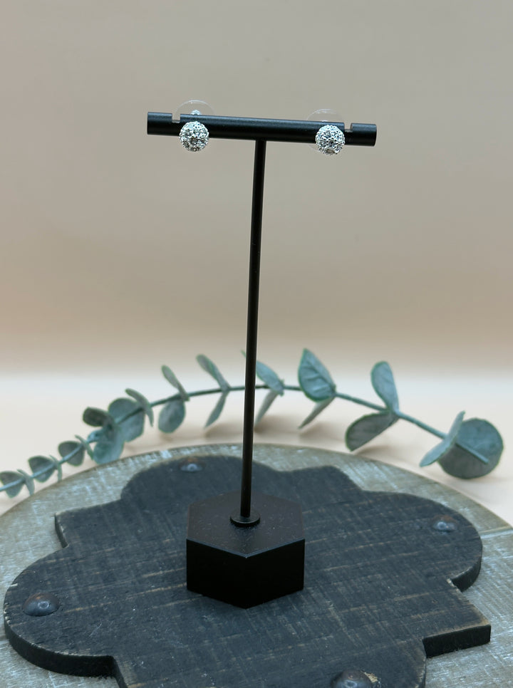 Disco Ball Stud Earring