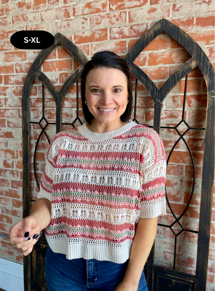 Make Me Feel Striped Sweater