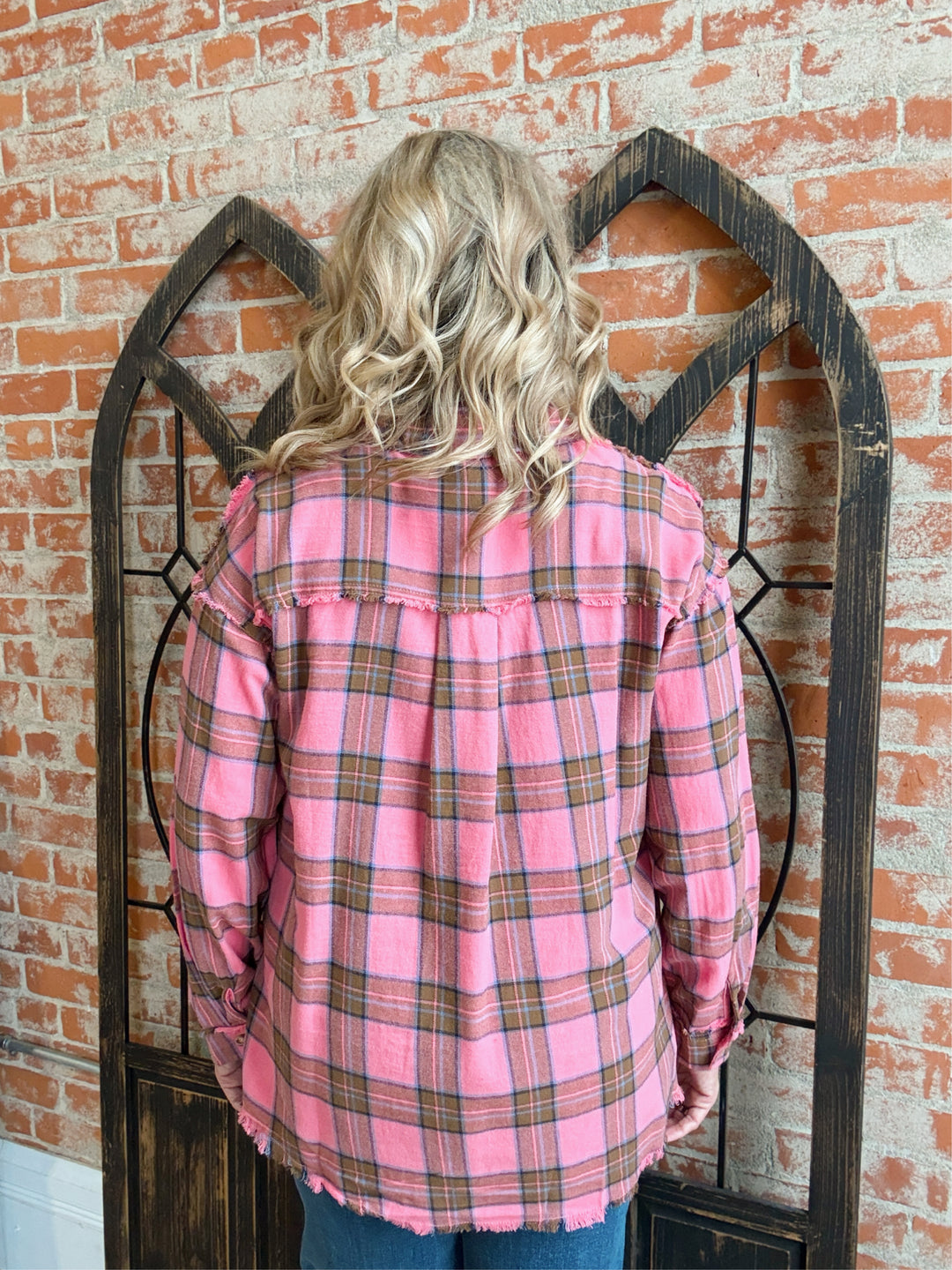 Secret Crush Plaid Spring Flannel